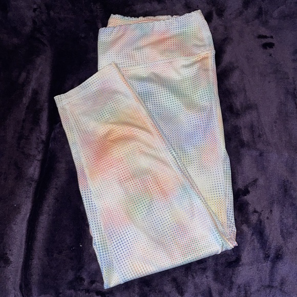 NWOT Player Multicolor Leggings. Size Medium - Picture 4 of 4